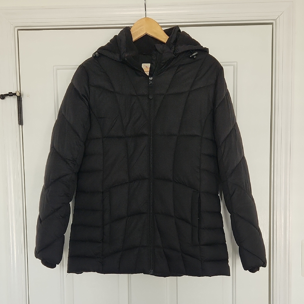 Black Puffer Jacket Size M
